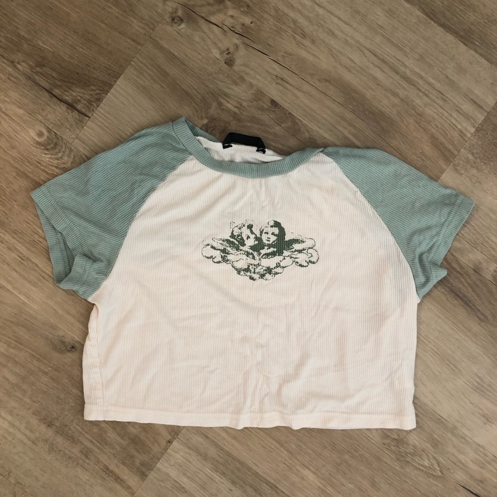 Brandy dupe crop top